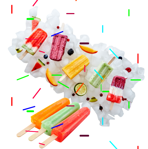 Fresh Fruit Ice Cream